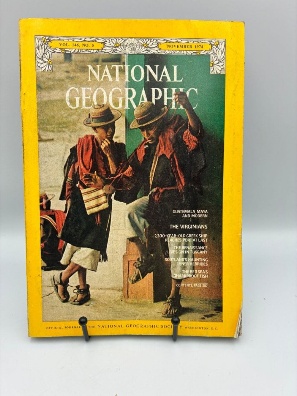 National Geographic November 1974 Vol. 146 No. 5 Pre-Owned Magazine